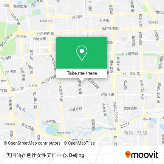 美国仙香色仕女性养护中心 map