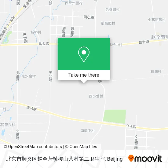 北京市顺义区赵全营镇稷山营村第二卫生室 map