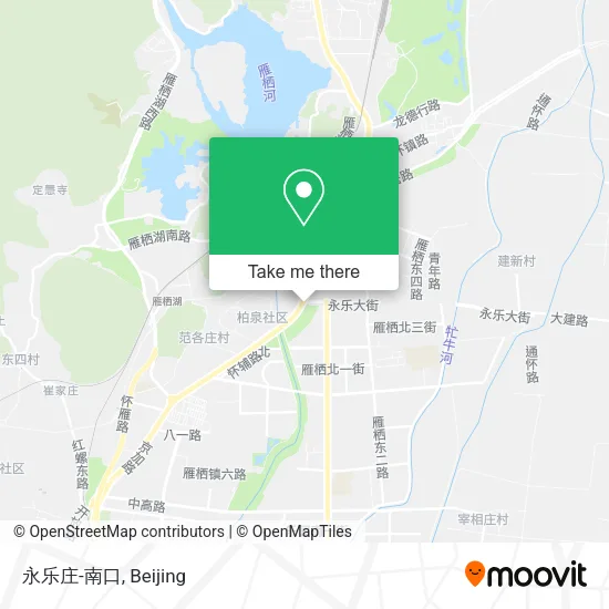 永乐庄-南口 map