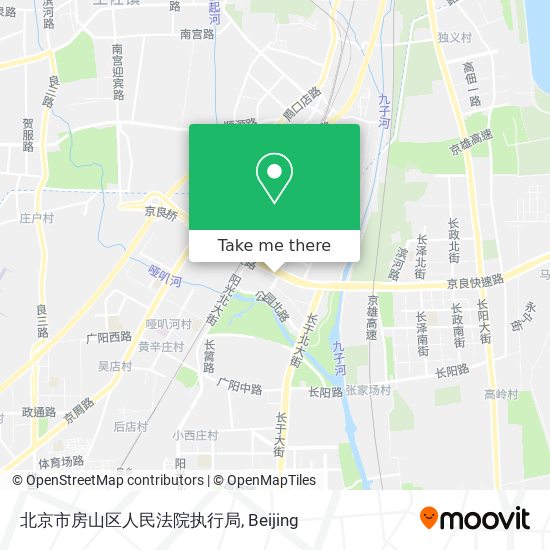 北京市房山区人民法院执行局 map