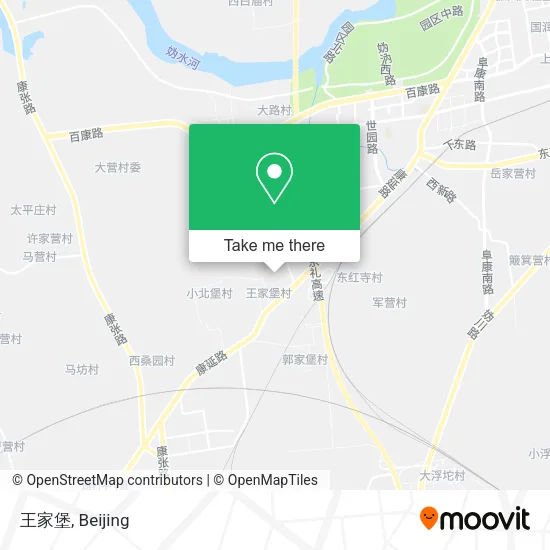 王家堡 map
