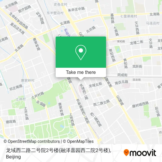 龙域西二路二号院2号楼(融泽嘉园西二院2号楼) map