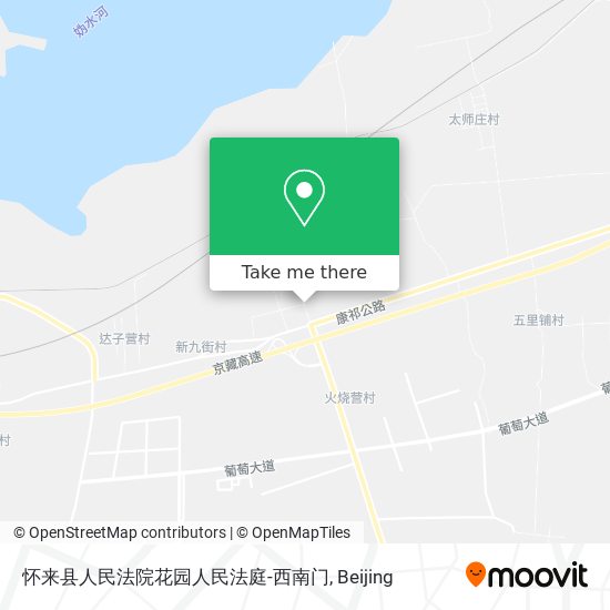 怀来县人民法院花园人民法庭-西南门 map