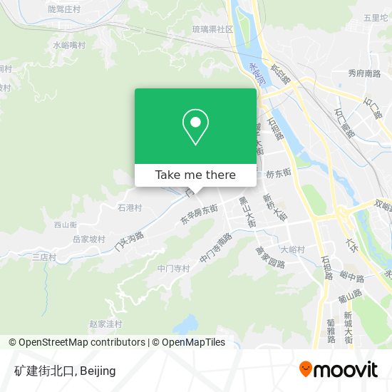 矿建街北口 map
