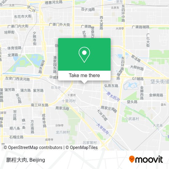 鹏程大肉 map