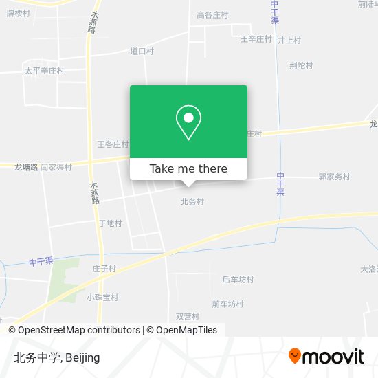 北务中学 map