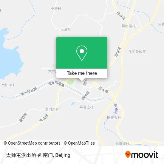 太师屯派出所-西南门 map