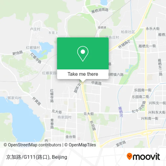京加路/G111(路口) map