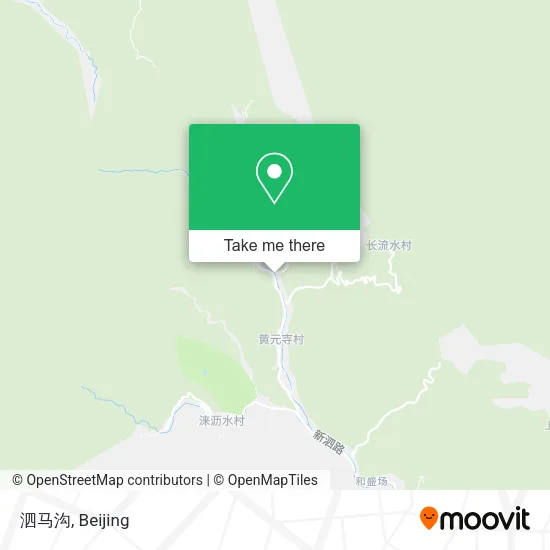 泗马沟 map
