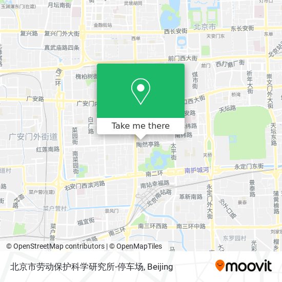 北京市劳动保护科学研究所-停车场 map