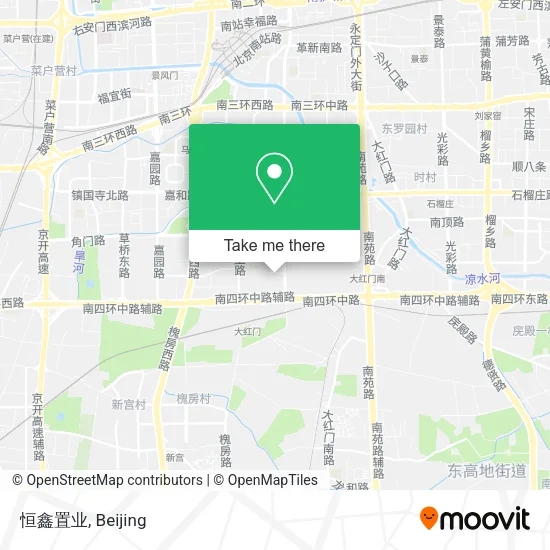 恒鑫置业 map