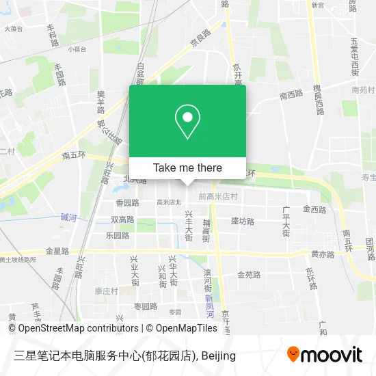 三星笔记本电脑服务中心(郁花园店) map