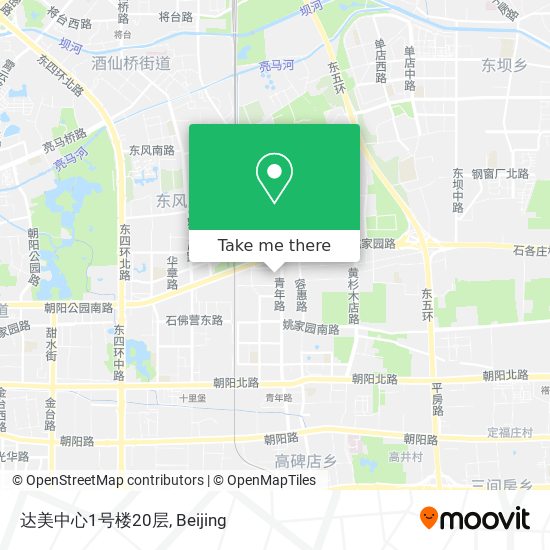 达美中心1号楼20层 map