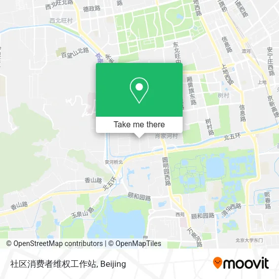 社区消费者维权工作站 map