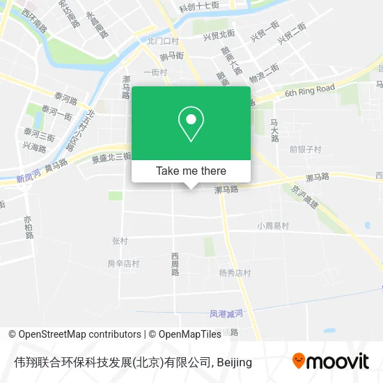 伟翔联合环保科技发展(北京)有限公司 map
