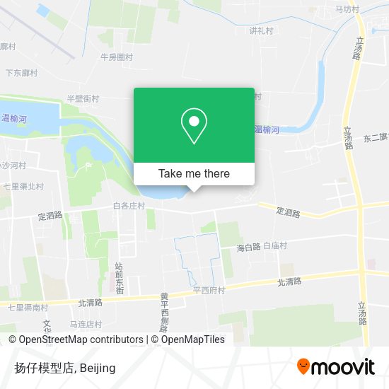 扬仔模型店 map