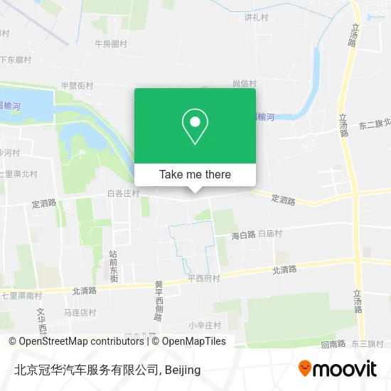 北京冠华汽车服务有限公司 map