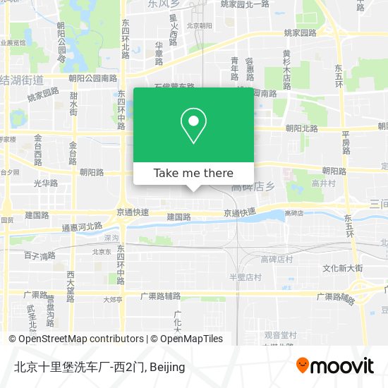 北京十里堡洗车厂-西2门 map
