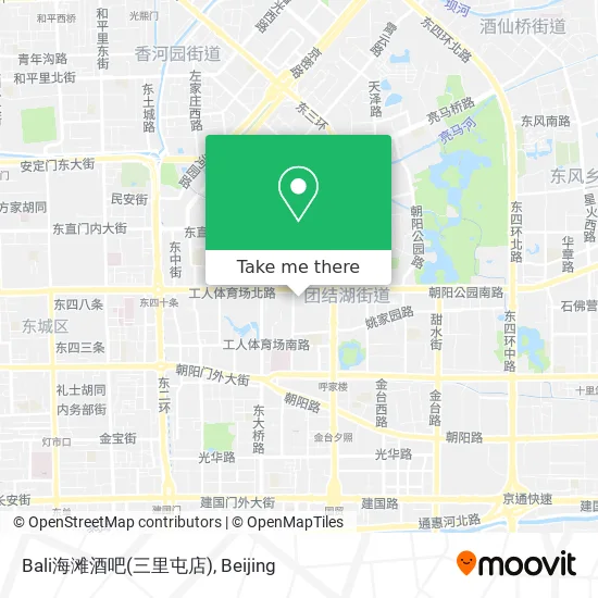 Bali海滩酒吧(三里屯店) map