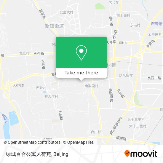 绿城百合公寓风荷苑 map