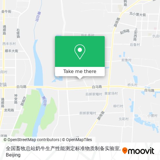 全国畜牧总站奶牛生产性能测定标准物质制备实验室 map