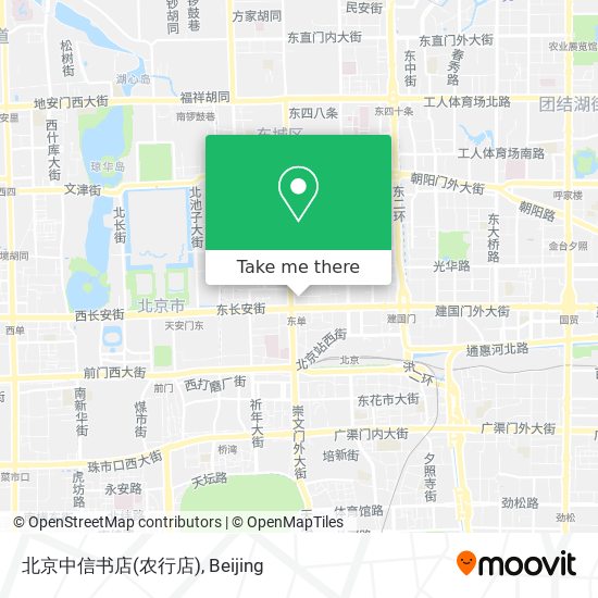 北京中信书店(农行店) map