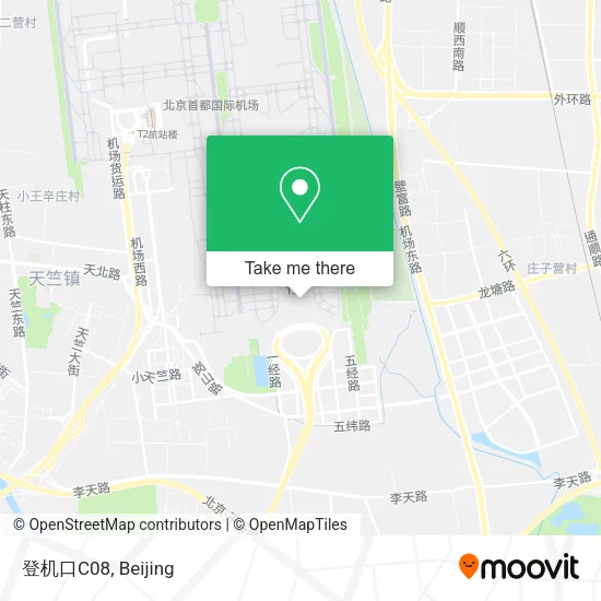 登机口C08 map