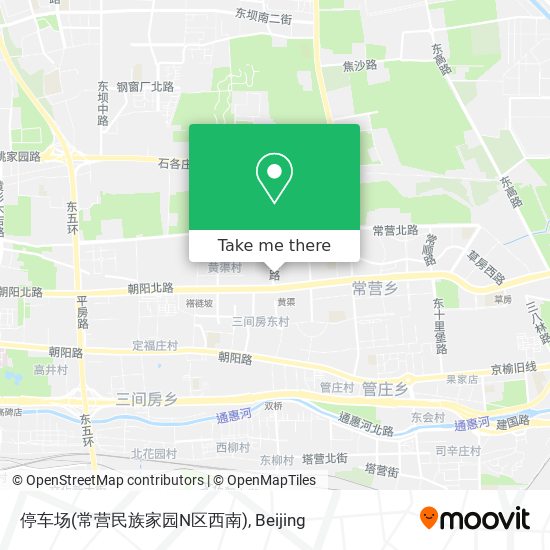 停车场(常营民族家园N区西南) map