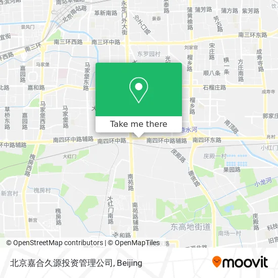 北京嘉合久源投资管理公司 map
