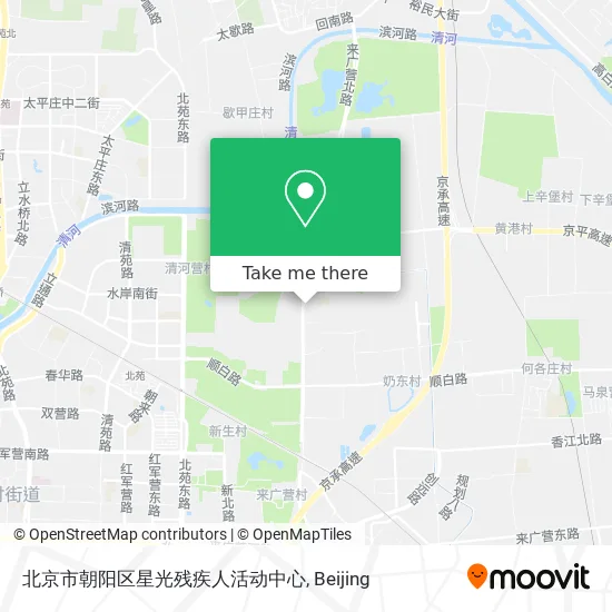 北京市朝阳区星光残疾人活动中心 map