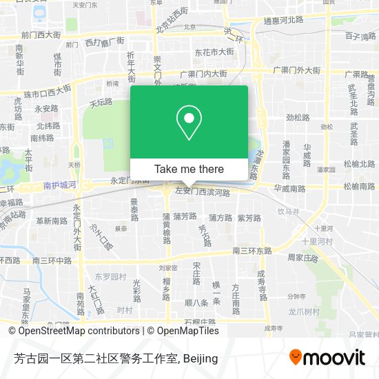 芳古园一区第二社区警务工作室 map
