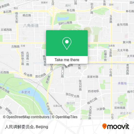 人民调解委员会 map