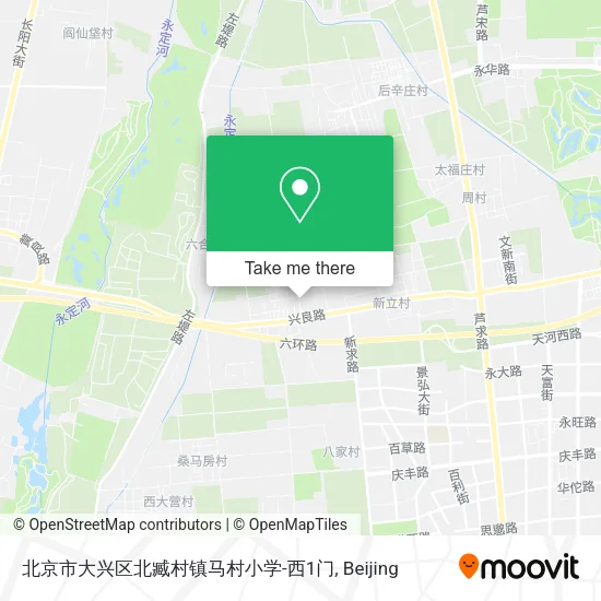 北京市大兴区北臧村镇马村小学-西1门 map