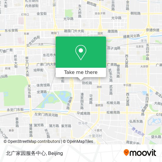 北广家园服务中心 map