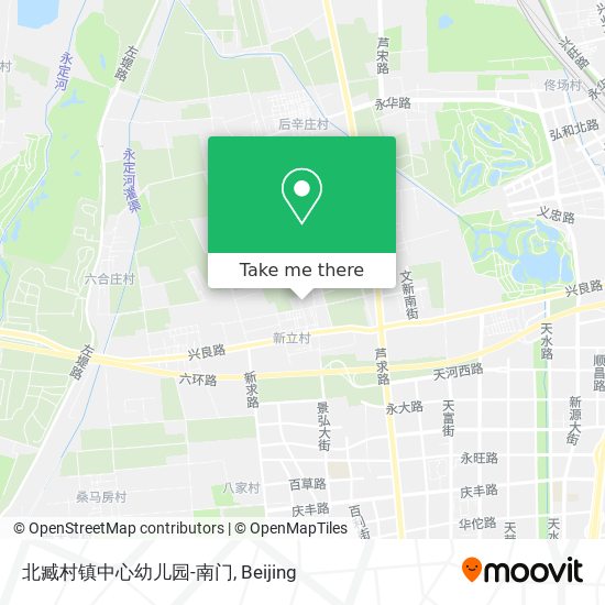 北臧村镇中心幼儿园-南门 map