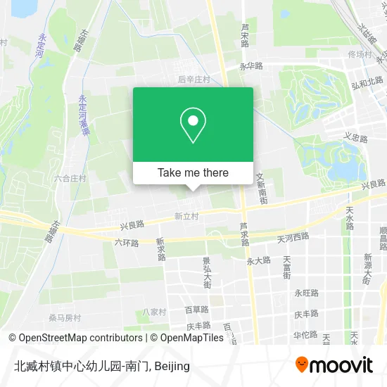 北臧村镇中心幼儿园-南门 map