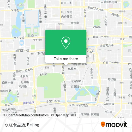 永红食品店 map