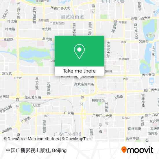 中国广播影视出版社 map