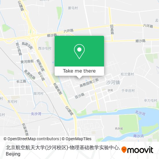 北京航空航天大学(沙河校区)-物理基础教学实验中心 map