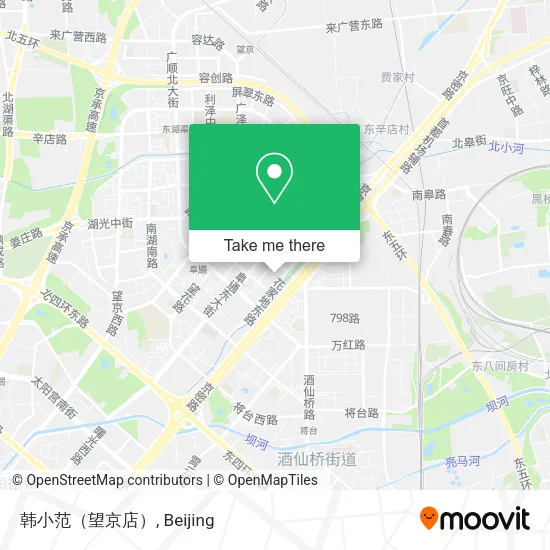 韩小范（望京店） map