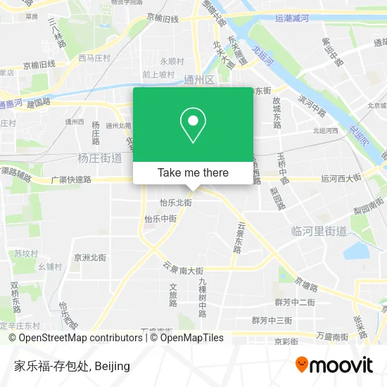 家乐福-存包处 map