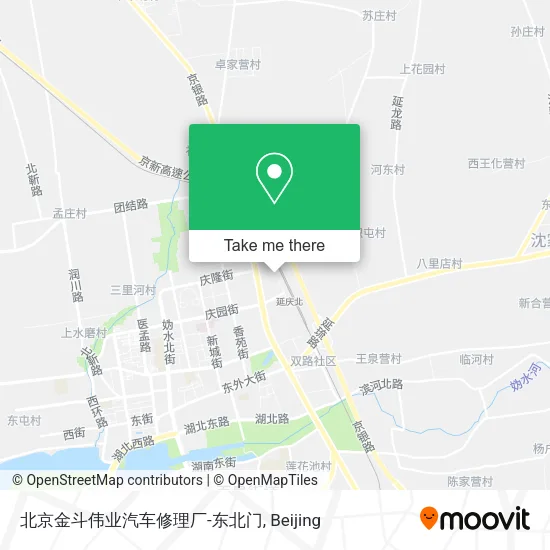 北京金斗伟业汽车修理厂-东北门 map