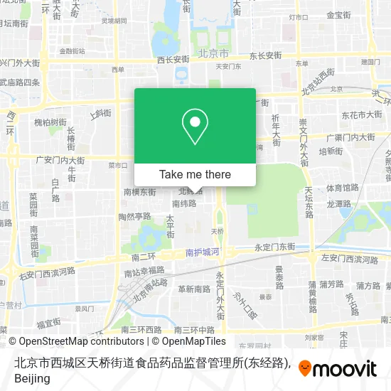 北京市西城区天桥街道食品药品监督管理所(东经路) map