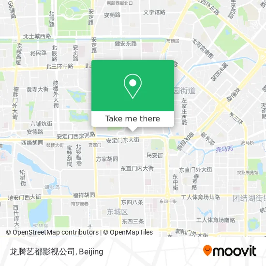 龙腾艺都影视公司 map