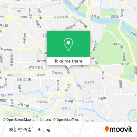 土桥新村-西南门 map