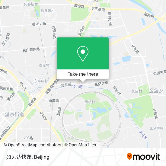 如风达快递 map