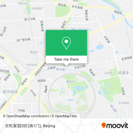京旺家园2区(南1门) map