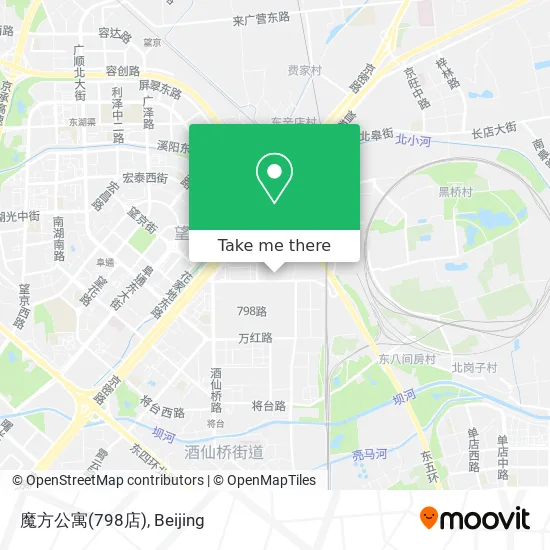 魔方公寓(798店) map