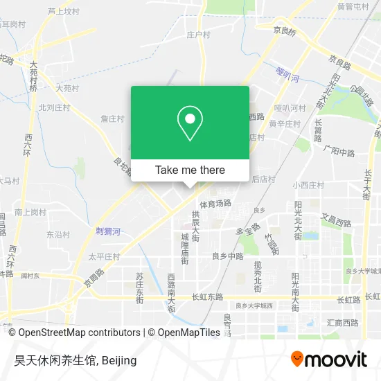 昊天休闲养生馆 map