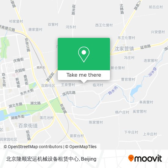北京隆顺宏运机械设备租赁中心 map
